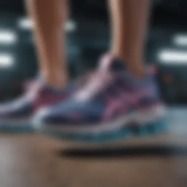 Innovative cushioning system in athletic shoes