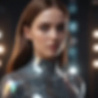 Future of Fashion: Holographic Designs Innovative holographic fashion design