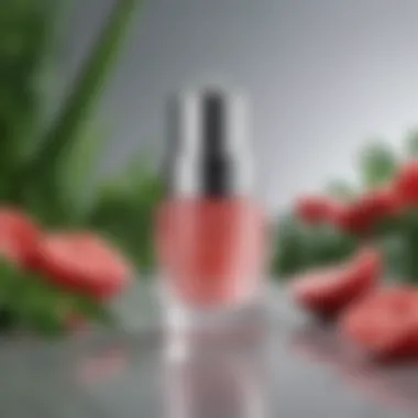 Laneige Lip Exfoliator packaging showcasing botanical inspiration