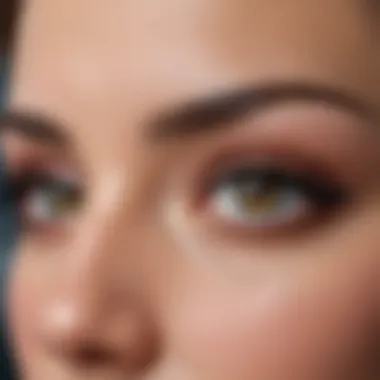 Elegant Enhancements for Small Eyes Elegant lash extensions enhancing small eyes