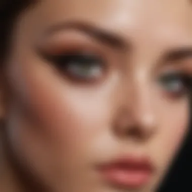 Elegant Winged Eye with Liquid Eyeliner Elegant Winged Eye with Liquid Eyeliner