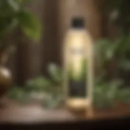 Luxurious botanical ingredients in Suave shampoo