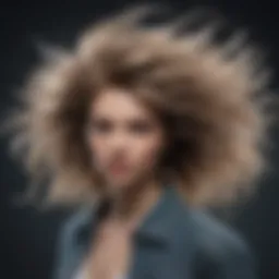 Hair Combating Static Electricity