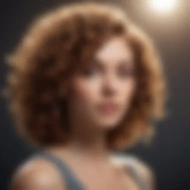 Effective Styling Techniques for Curls Application of styling products on curls