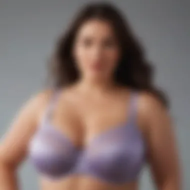 Diverse range of plus size bras showcasing various styles and colors