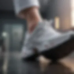 Nurse's Foot in Sneaker