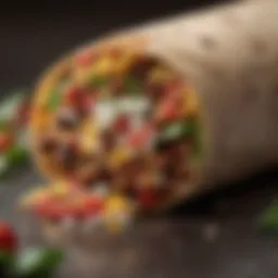 Nutritional analysis of Chipotle burrito ingredients