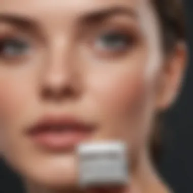 Key Ingredients for Night Creams Selection of skincare products highlighting key anti-aging ingredients