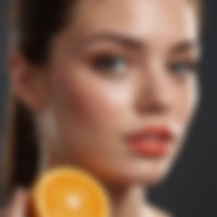 Daily Skincare Routine with Vitamin C Serum Daily skincare routine featuring vitamin C serum