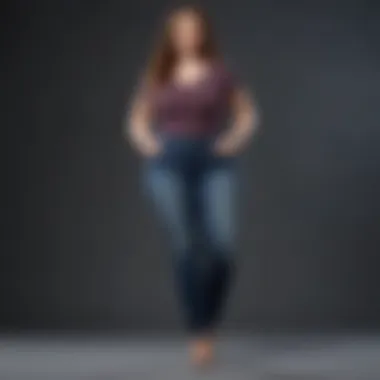 Selecting Ideal Denim Styles Choosing the Right Plus-Size Jeans for Short Stature