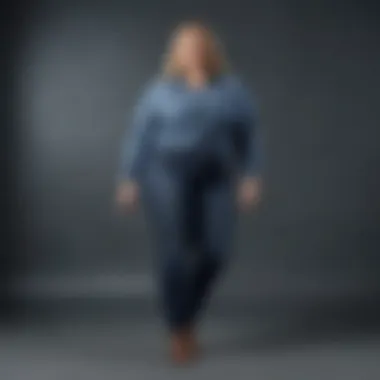 Elevate Your Denim Game with Stylish Jeans Stylish Plus-Size Jeans for Short-Legged Fashionistas