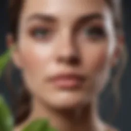 Organic herbal skincare products for facial redness reduction