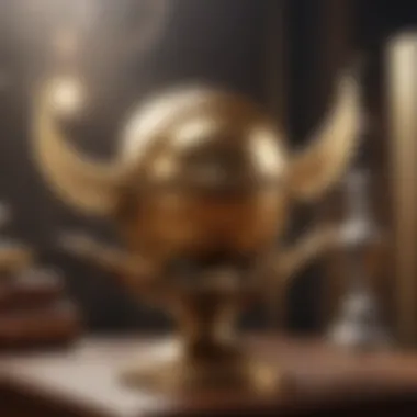 The Coveted Golden Snitch Award Golden Snitch Trophy