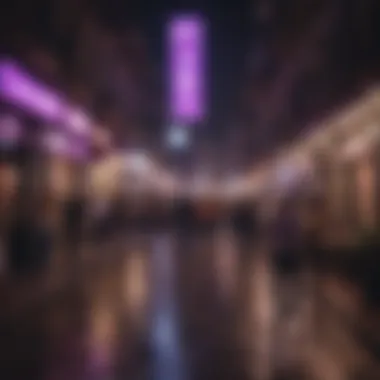 Barcelona's Nightlife: A Canvas of Culture Vibrant nightlife scene in Barcelona showcasing local artistry