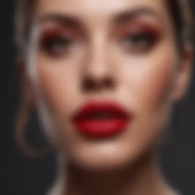 Red Lipstick for Deep Skin Tone