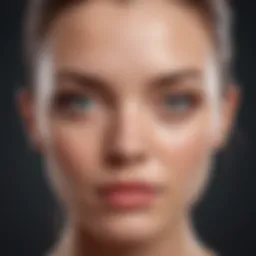 Infographic depicting the mechanism of action of retinoids in treating hormonal acne