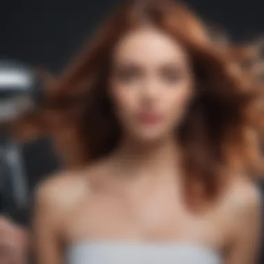 Effortless Hair Flow Hair flowing effortlessly while using the revolutionary hair dryer brush