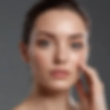 Applying Serenity: User Experience with Saint Jane Serum User experience showcasing the application of Saint Jane Serum on skin