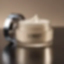 Close-up of a luxurious day cream texture