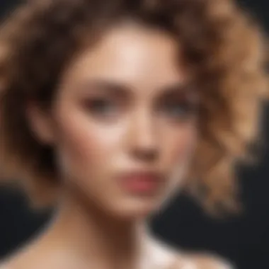 Heat Settings and Benefits Infographic on heat settings and their benefits for curly hair