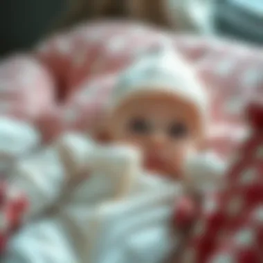 Stylish sleepsuit with engaging design for babies