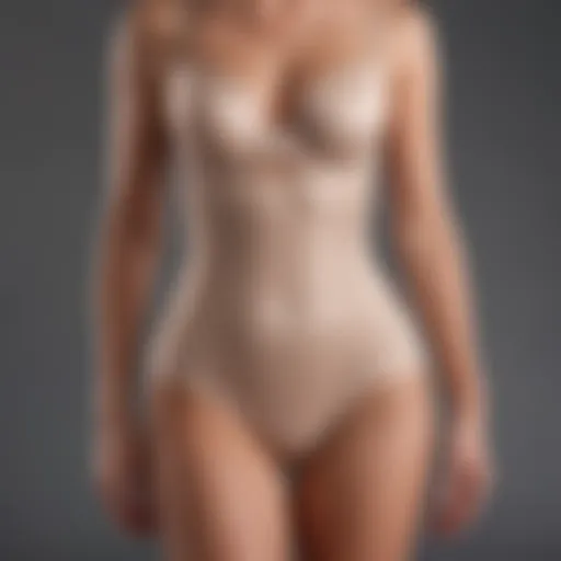 Elegant shapewear design that smooths the lower abdomen