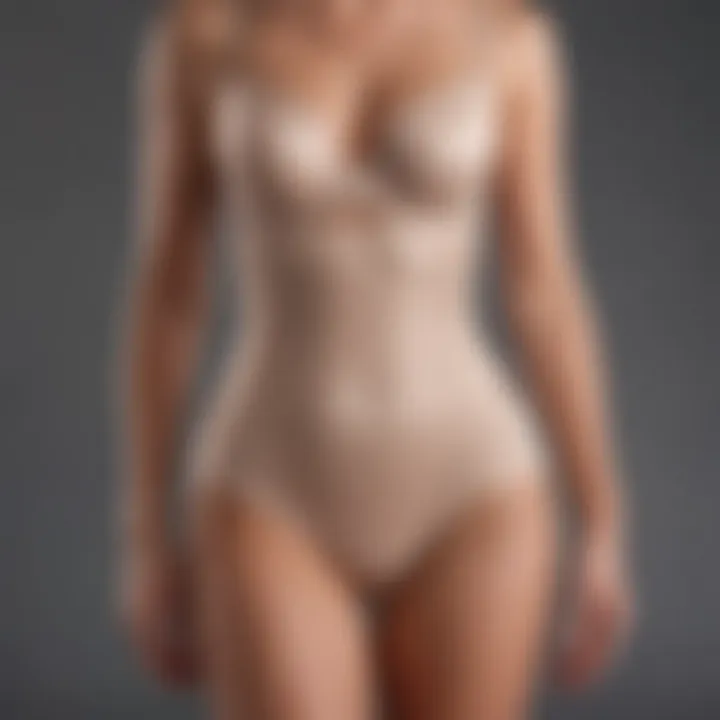 Elegant shapewear design that smooths the lower abdomen