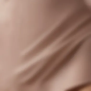 Luxurious Materials for Maximum Comfort Close-up of fabric used in high-quality shapewear