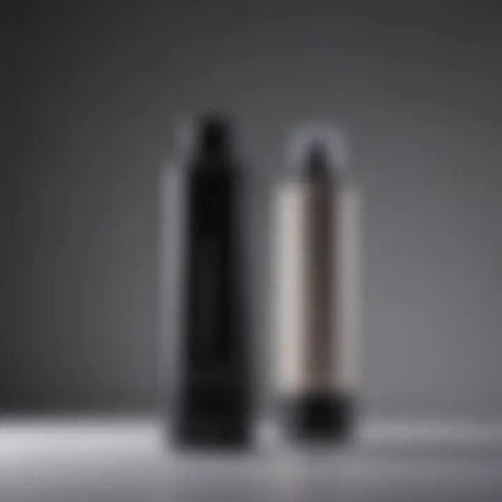 Sleek and Minimalist Dry Shampoo Packaging