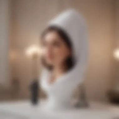 Soft Bonnet Hood Hair Dryer in Stylish Vanity Setup