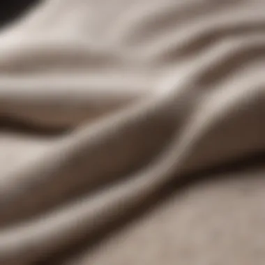 Luxurious Cotton Sweatshirt Texture Close-up of soft cotton sweatshirt texture