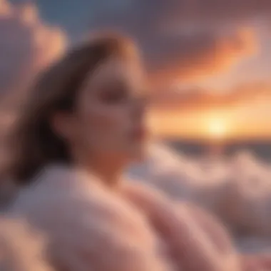 Twilight Reverie Soft pastel clouds at sunset