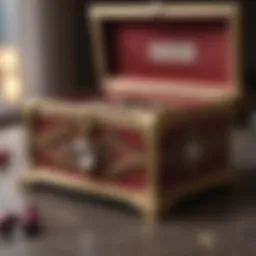 A sophisticated and elegant jewelry box