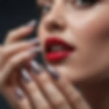 Sleek and sophisticated press-on nails for a polished look