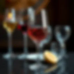 Elegant Spanish wine glass showcasing intricate design.