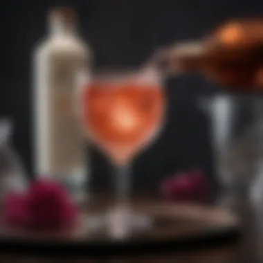 Sensory Delight: Indulging in Spindrift's Velvety Elixir Velvety Smooth Spindrift Cocktail in Crystal Glass