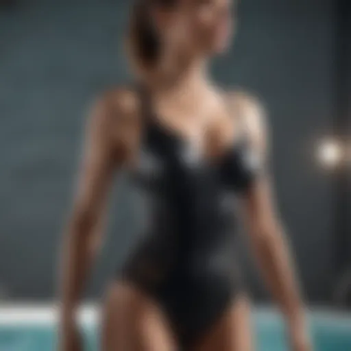 Swimsuit with integrated period protection