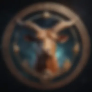 Celestial Taurus Symbol