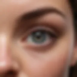 Soothing eye treatment with organic ingredients