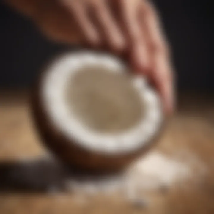 Coconut meat and its dietary contributions