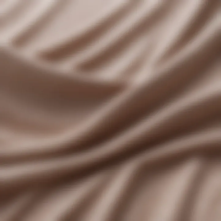 A close-up of fabric texture highlighting the comfort of long t-shirts.