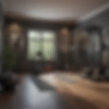 Complete Home Gym Setup Home gym setup with various workout equipment