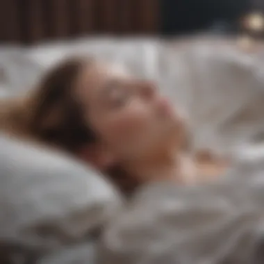 Musical Therapy Musical Therapy: Abstract visualization of melodic waves promoting peaceful sleep