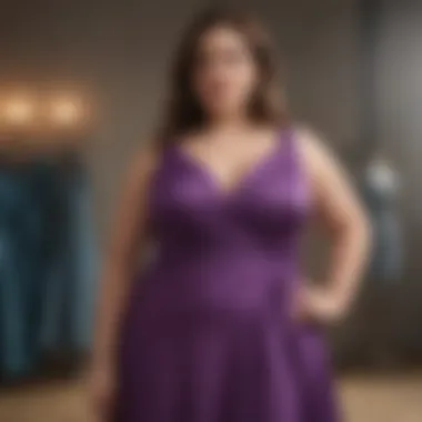 Fashionable Plus-Size Dress by H&M