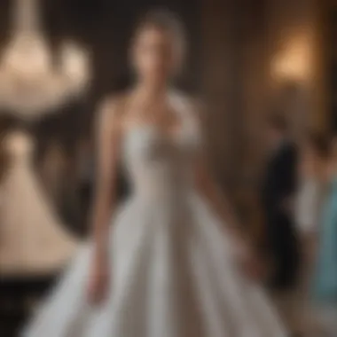 Elegance Unveiled: Elie Saab Dress Showcase Exquisite Elie Saab Wedding Dress Rental Display