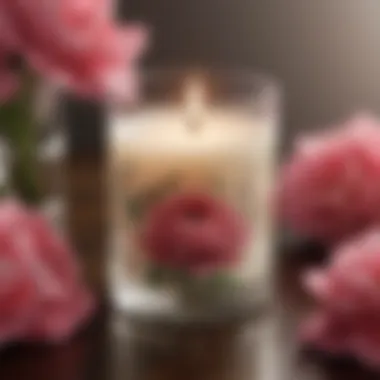 Enchanting Floral Scented Candle