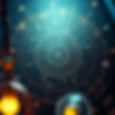 Navigating Your Astrological Chart Astrological chart with cosmic elements
