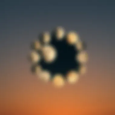 The Influence of Moon Phases on Emotions Artistic representation of moon phases