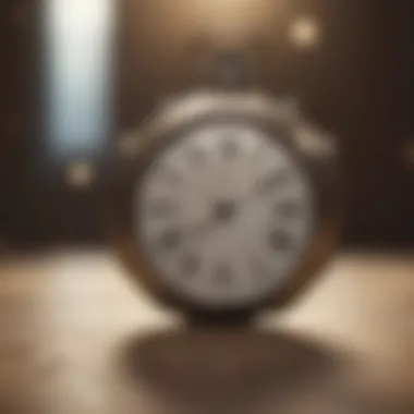 Time of Birth Revelation Vintage timepiece showing birth time