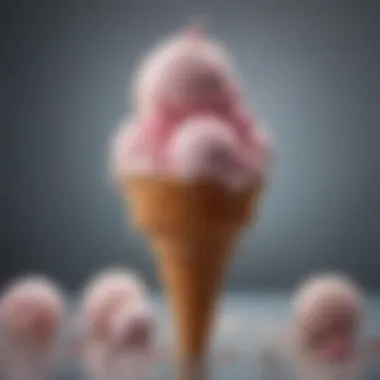 Artisanal Ice Cream Creation Artisanal ice cream creation